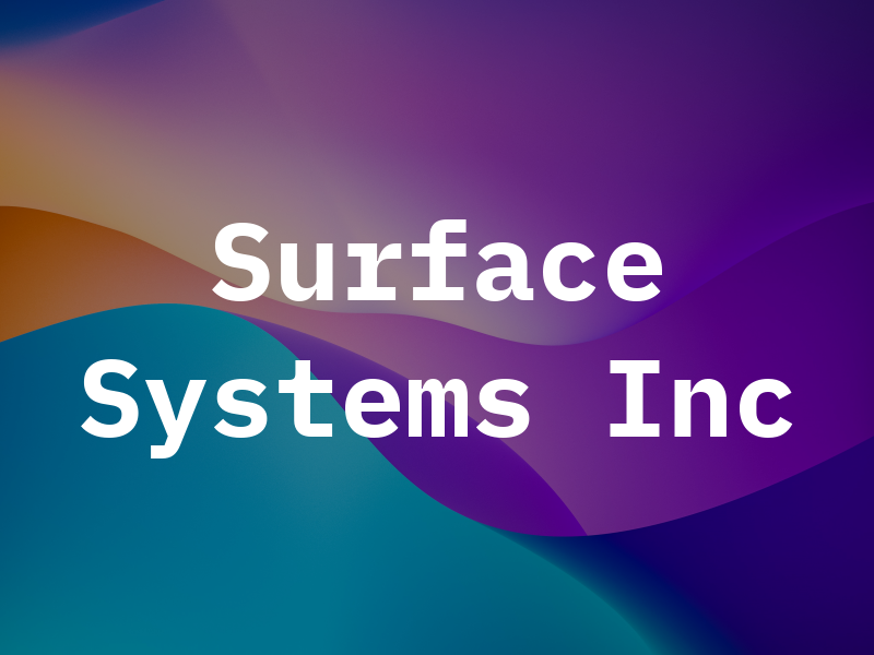 Surface Systems Inc