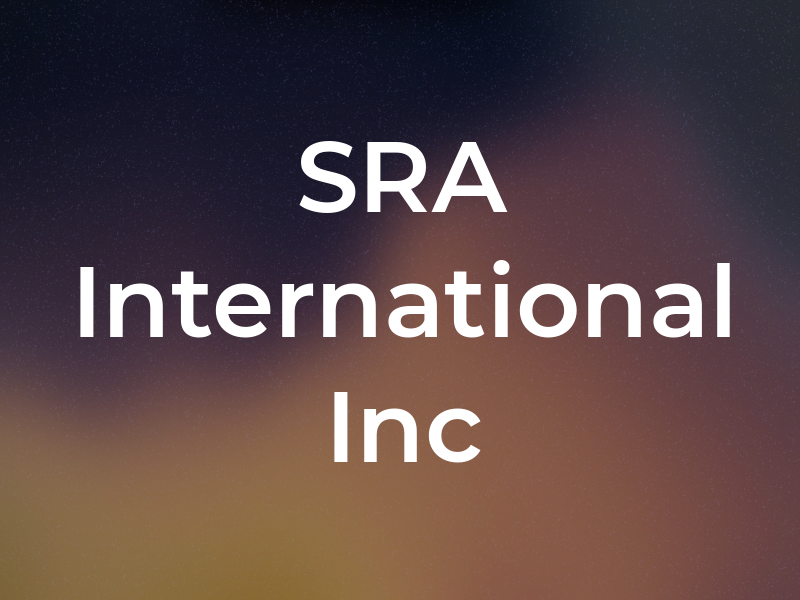 SRA International Inc
