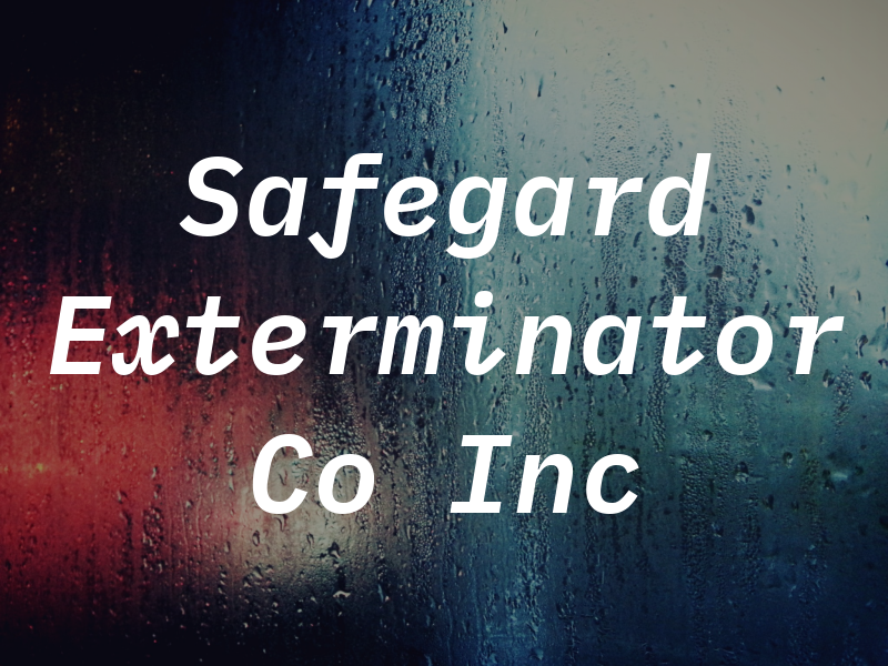 Safegard Exterminator Co Inc