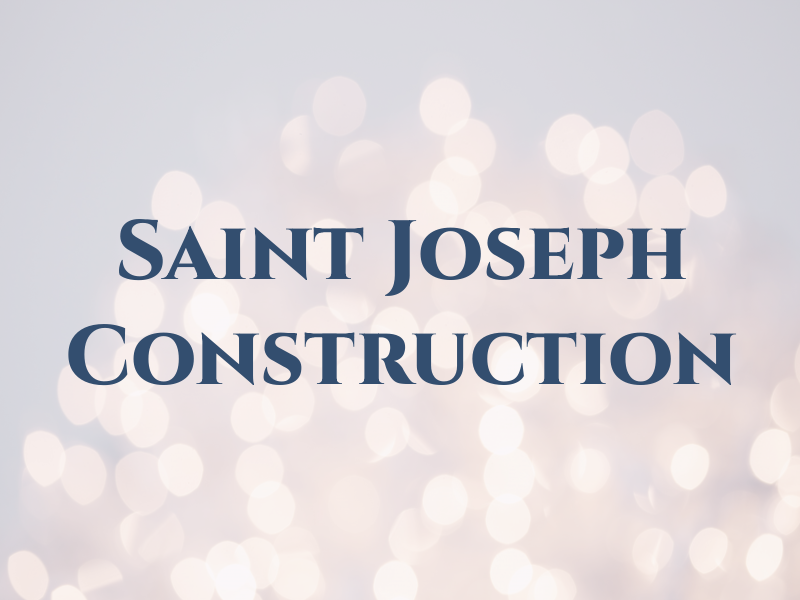 Saint Joseph Construction