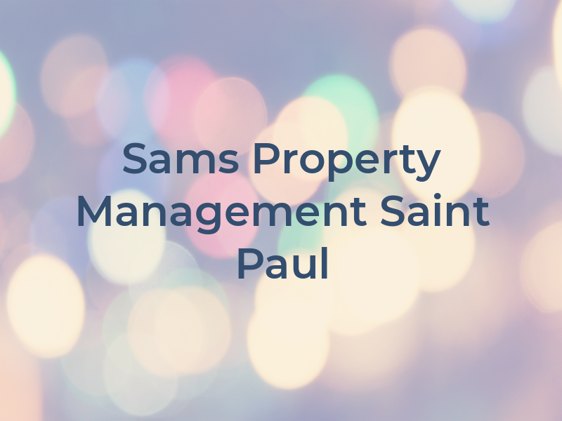 Sams Property Management Saint Paul