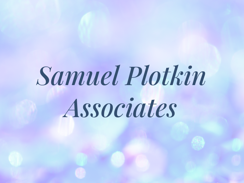 Samuel D Plotkin & Associates Inc