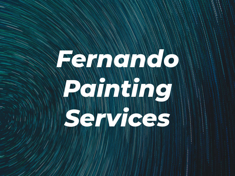 San Fernando Painting Services