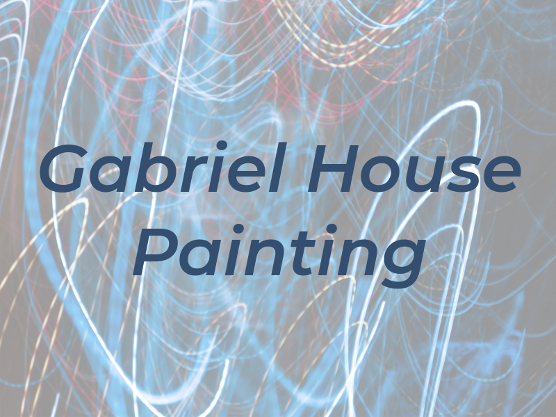San Gabriel House Painting