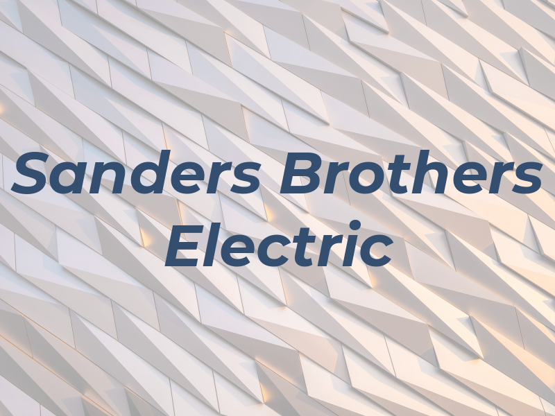 Sanders Brothers Electric Inc