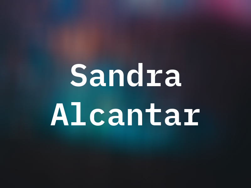 Sandra Alcantar