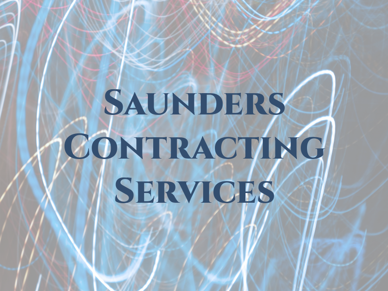 Saunders Contracting Services Inc