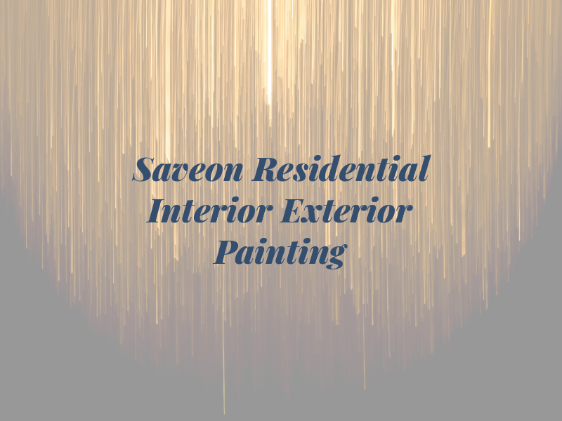 Saveon Residential Interior & Exterior Painting