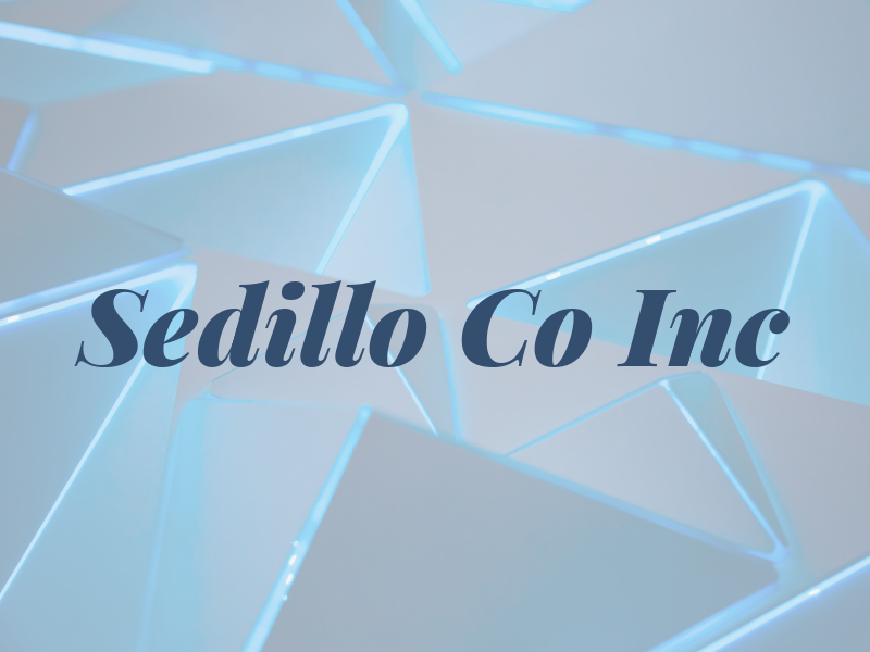 Sedillo Co Inc