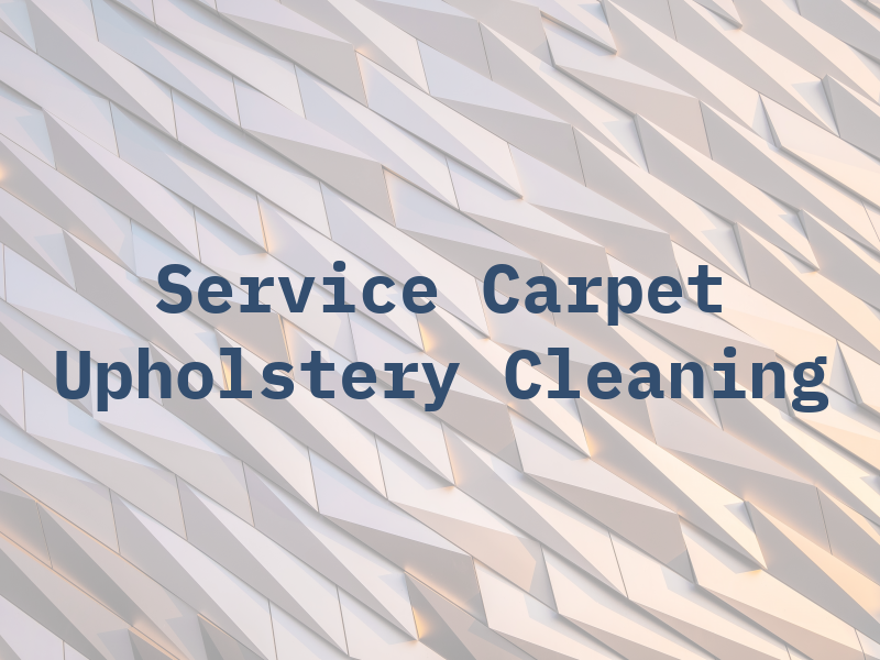 Service Pro Carpet & Upholstery Cleaning