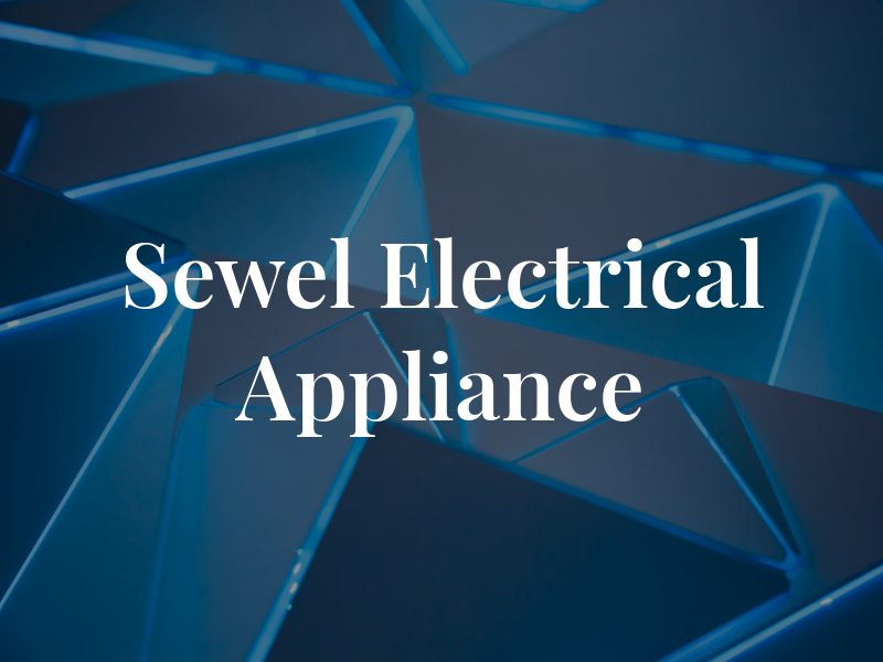 Sewel Electrical Appliance Rpr