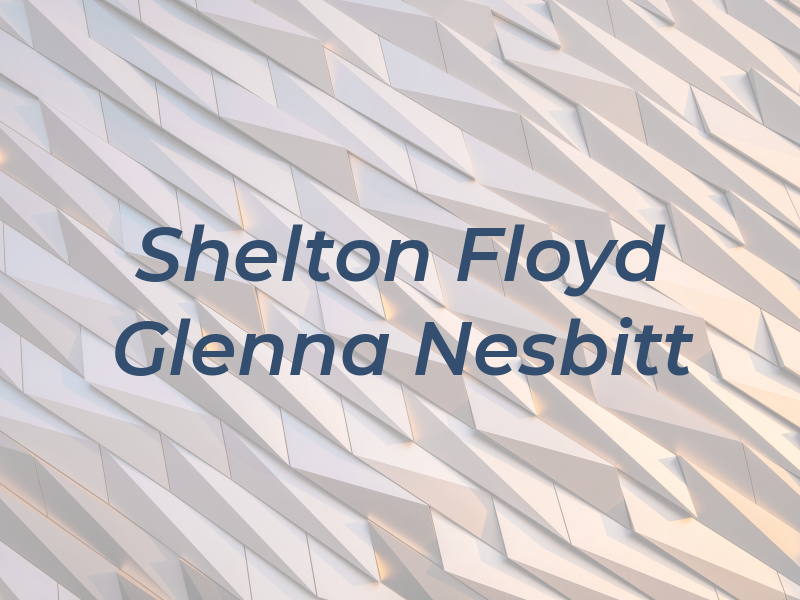 Shelton Floyd and Glenna Nesbitt