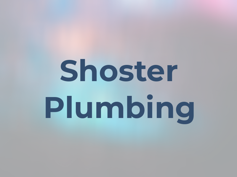 Shoster Plumbing