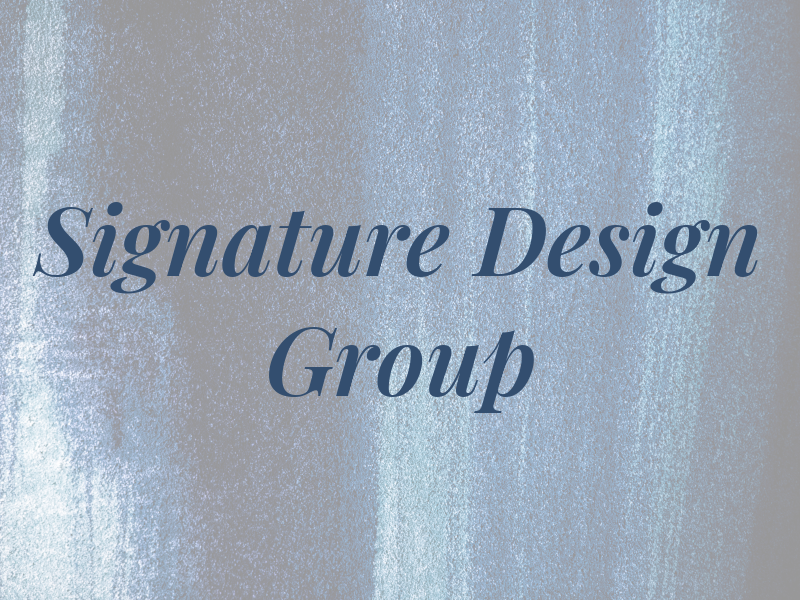 Signature Design Group Inc