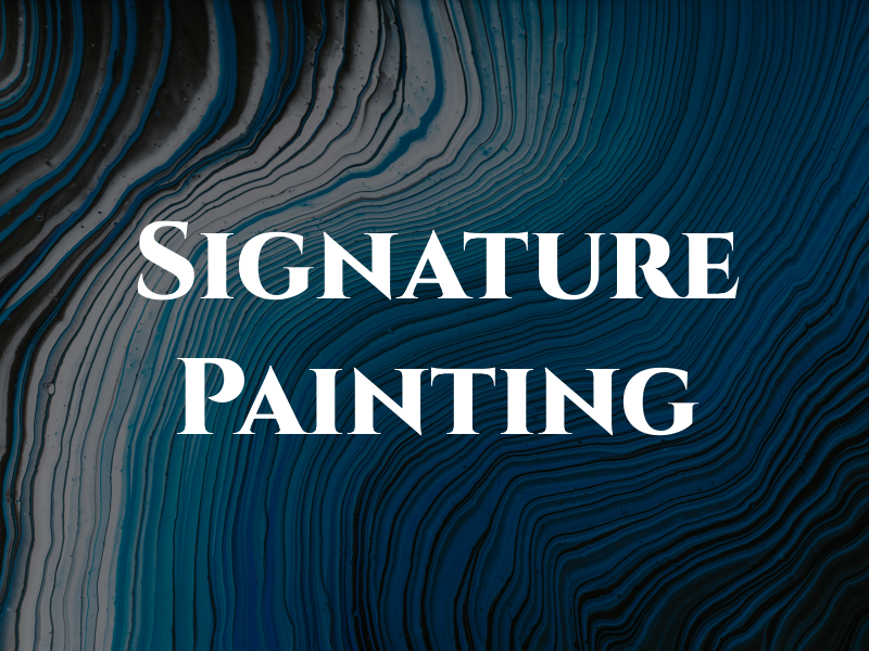 Signature Painting