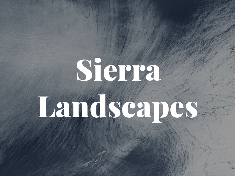 Sierra Landscapes