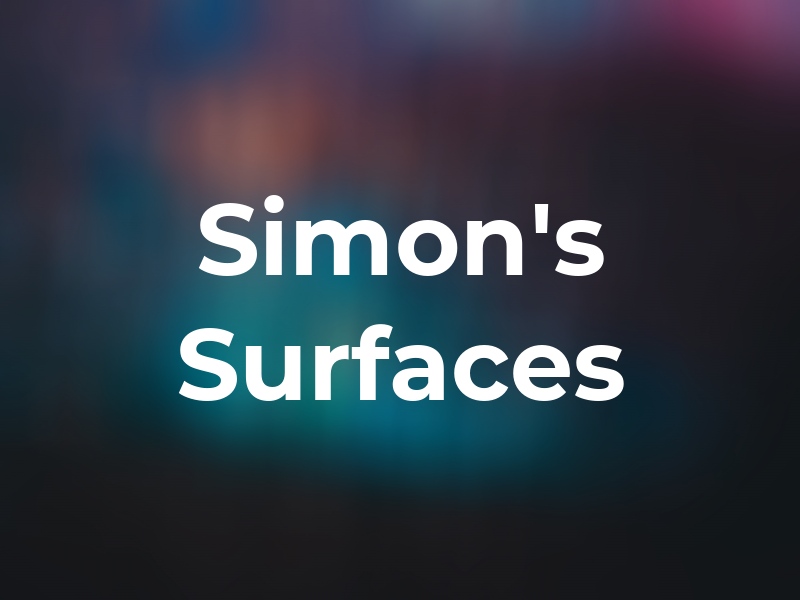 Simon's Surfaces
