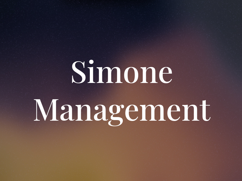 Simone Management