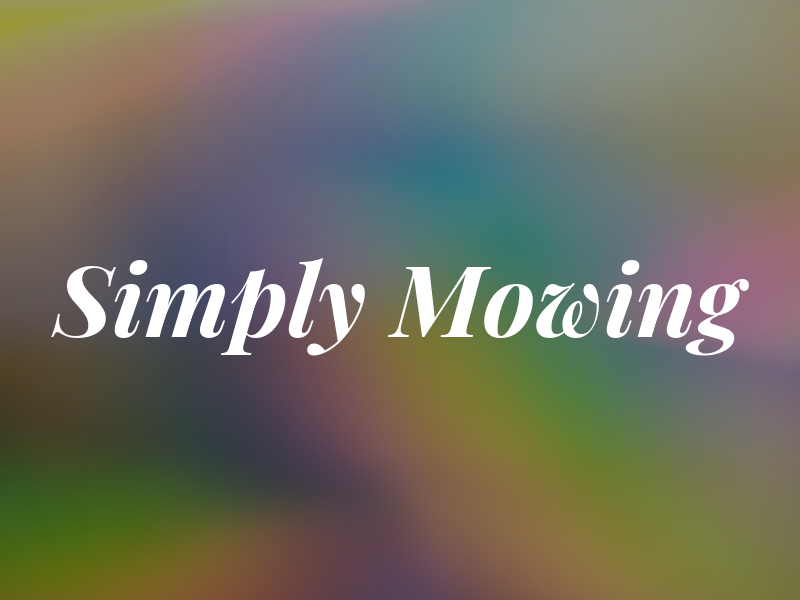 Simply Mowing