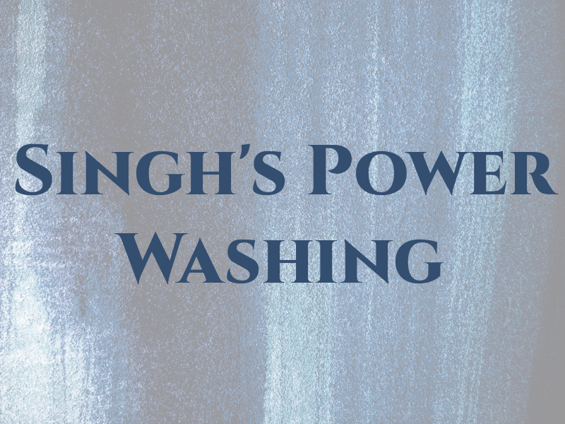 Singh's Power Washing