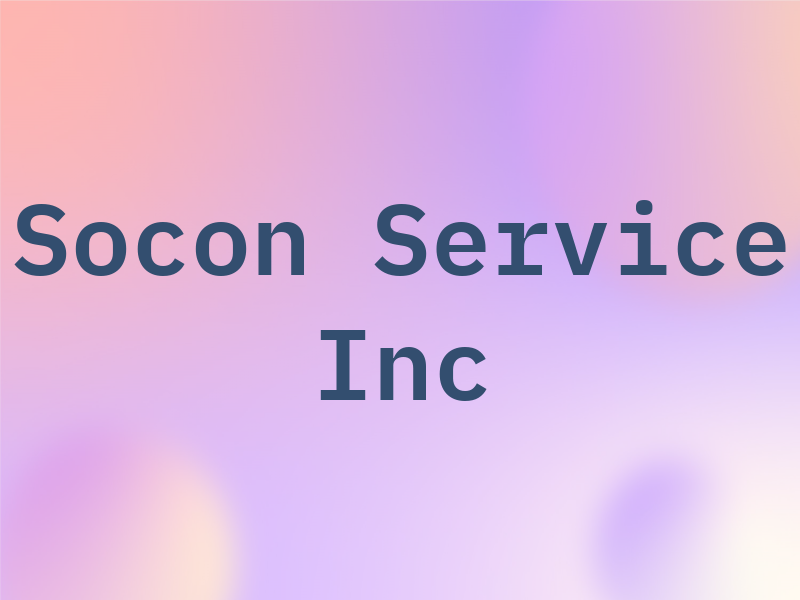 Socon Service Inc