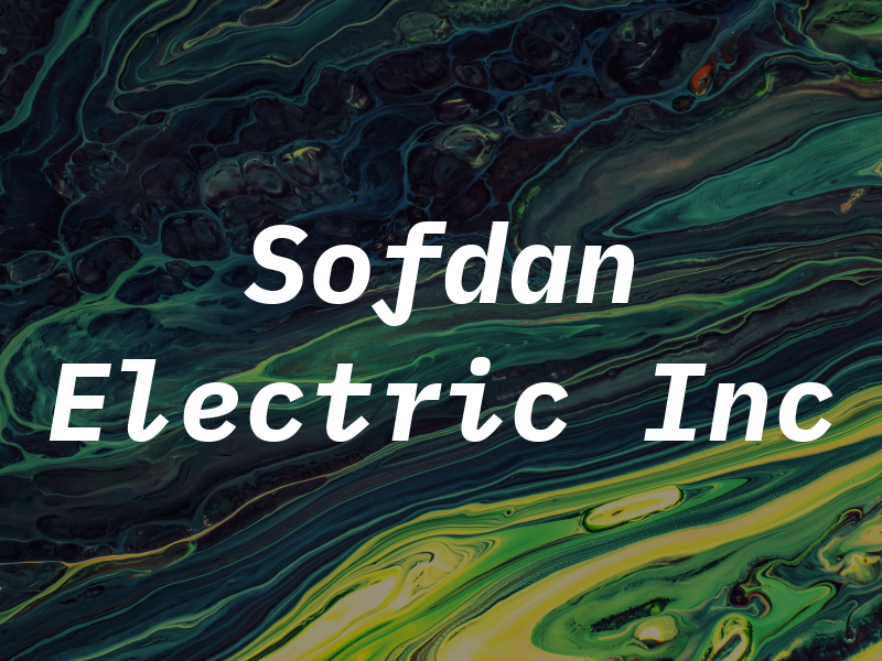 Sofdan Electric Inc