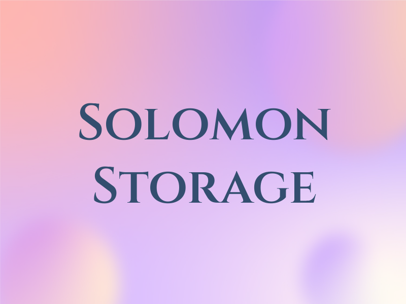 Solomon Storage