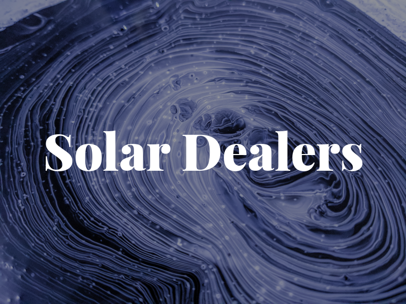 Solar Dealers