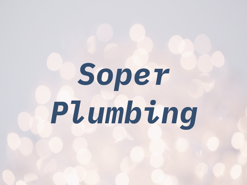 Soper Plumbing