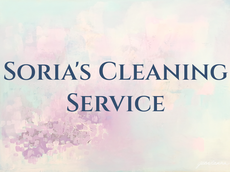 Soria's Cleaning Service