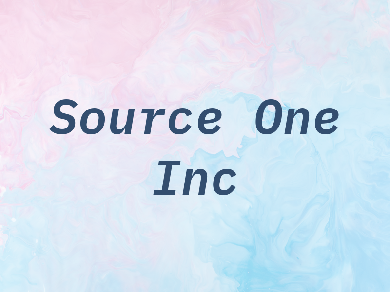 Source One Inc