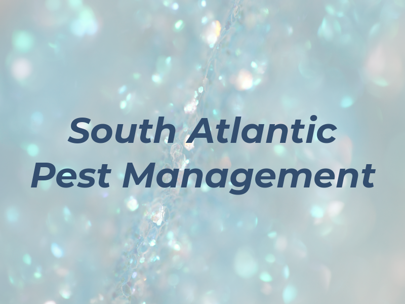 South Atlantic Pest Management