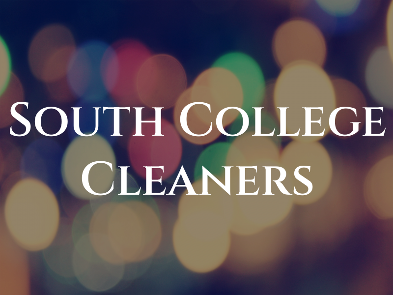 South College Cleaners