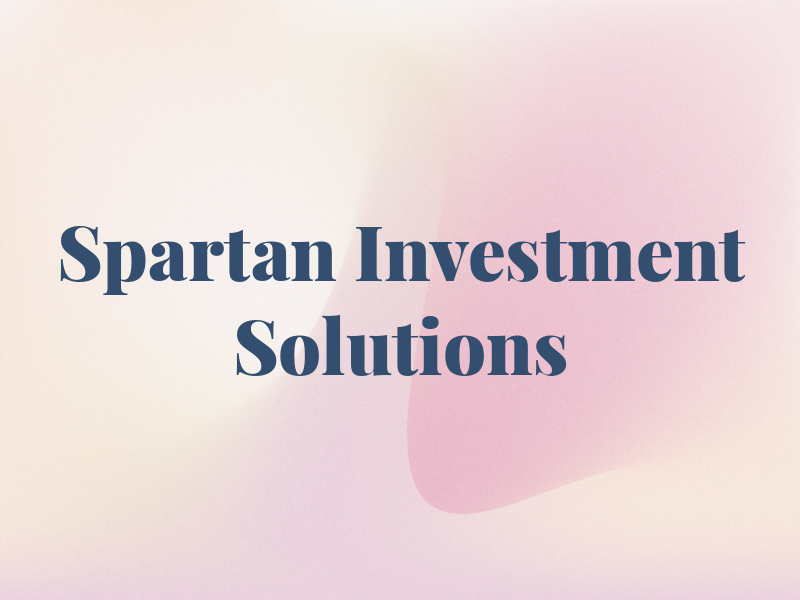 Spartan Investment Solutions