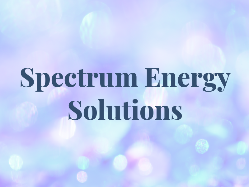 Spectrum Energy Solutions