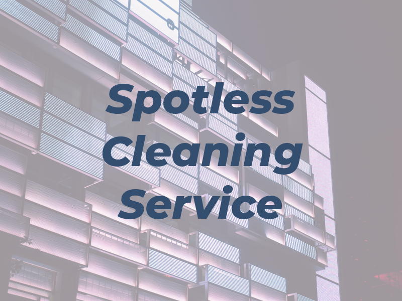 Spotless Cleaning Service NJ