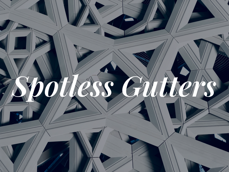 Spotless Gutters