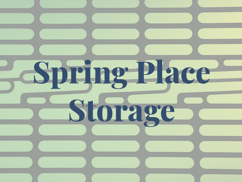 Spring Place Storage