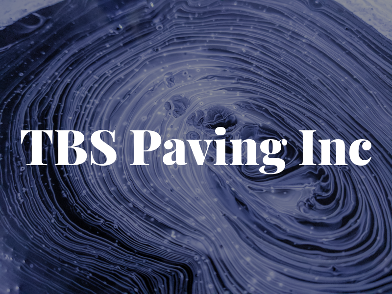 TBS Paving Inc