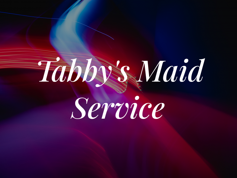 Tabby's Maid Service