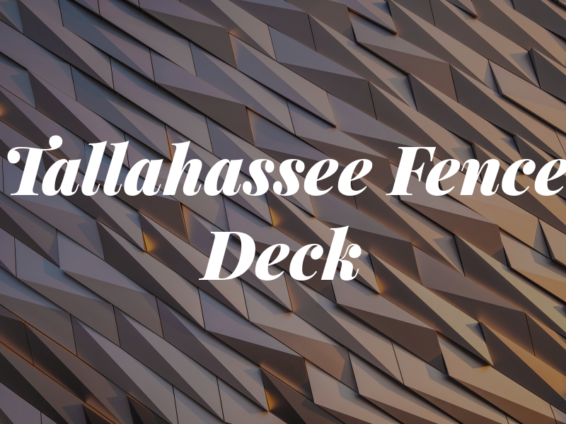 Tallahassee Fence & Deck
