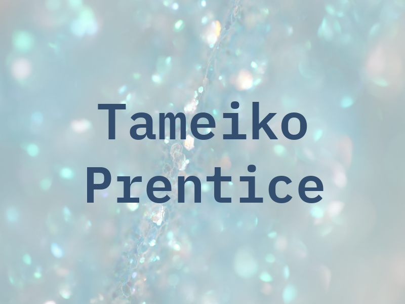 Tameiko Prentice