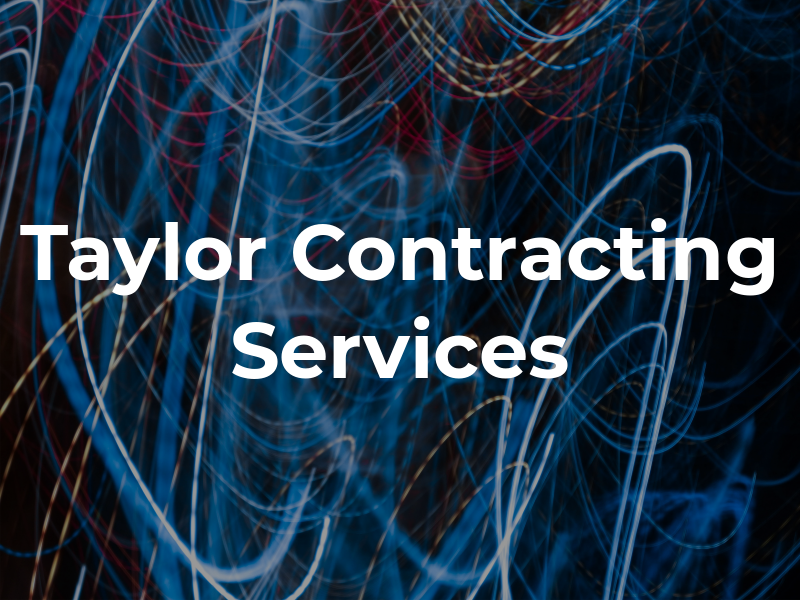 Taylor Contracting Services