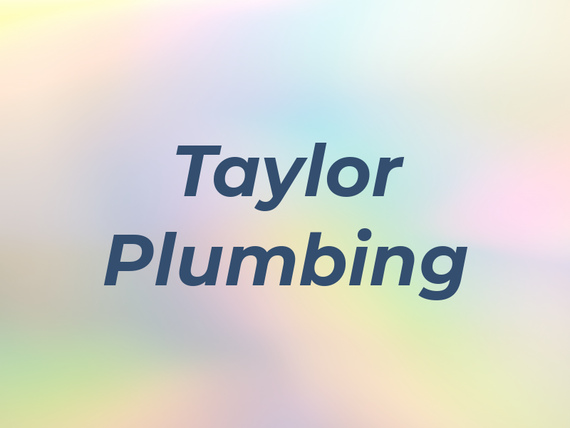 Taylor Plumbing