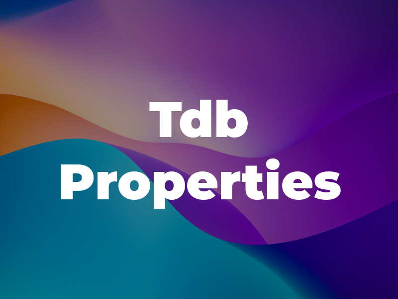 Tdb Properties