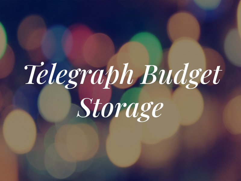 Telegraph Budget Storage