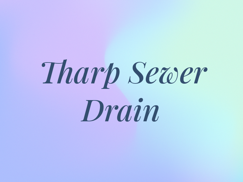 Tharp Sewer and Drain