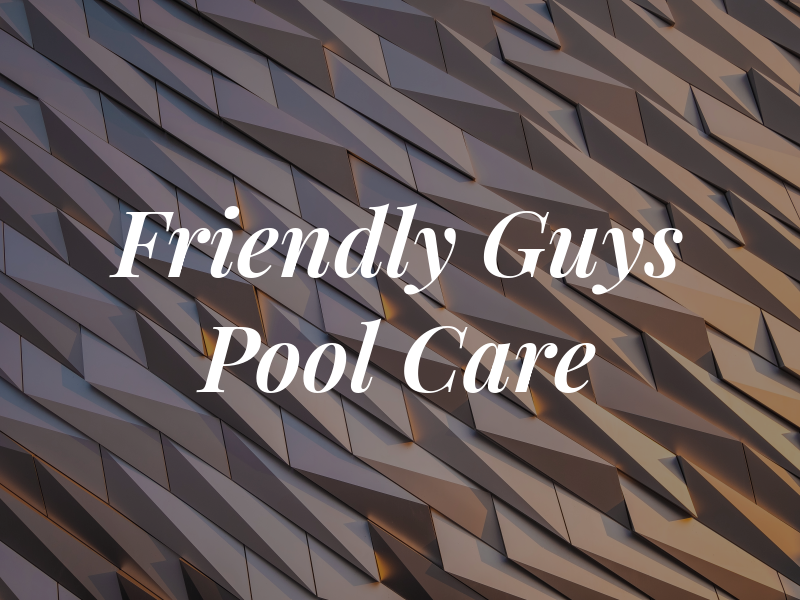 The Friendly Guys Pool Care
