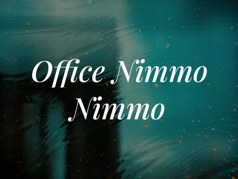 The Law Office Nimmo & Nimmo