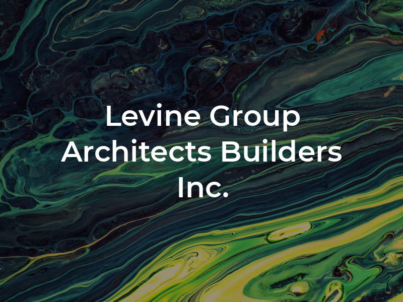 The Levine Group Architects + Builders Inc.